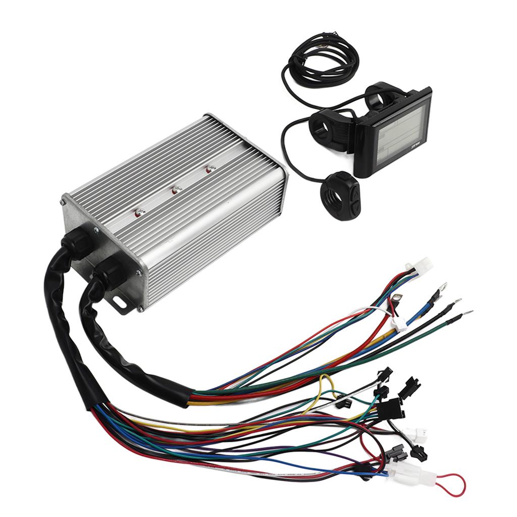 Контроллер 48 В 60 В 1500 Вт с ЖК-дисплеем, профессиональный комплект контроллера бесщеточного двигателя для электровелосипеда