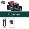 3 Channel WIFI Dash Cam HD 1080P Car Dvr Interior Vehicle Three Way Camera Mini DVRs Recorder Video Registrator Dashcam Camcord