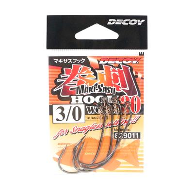 Decoy Worm 30 Makisasu Крючки для червей Размер 3/0 (9011)