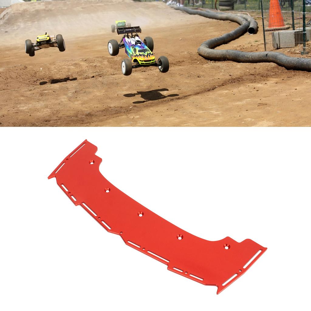 RC Car Front Bumper 11.9in Wide Aluminium Alloy High Strength Exquisite Color RC Car Protective Bar for 1Celsius7 1Celsius8