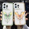 For OPPO A16 A58 A78 A98 A76 Reno8 T 8Z Realme C67 C65 C63 C55 C53 C30 Huawei Honor Full Lens Protect Cute Butterfly Soft Transparent Phone Case