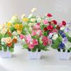 10 Styles Simulation Plant 16~22cm Home Living Room Ornaments Artificial Flowers  Home Decor