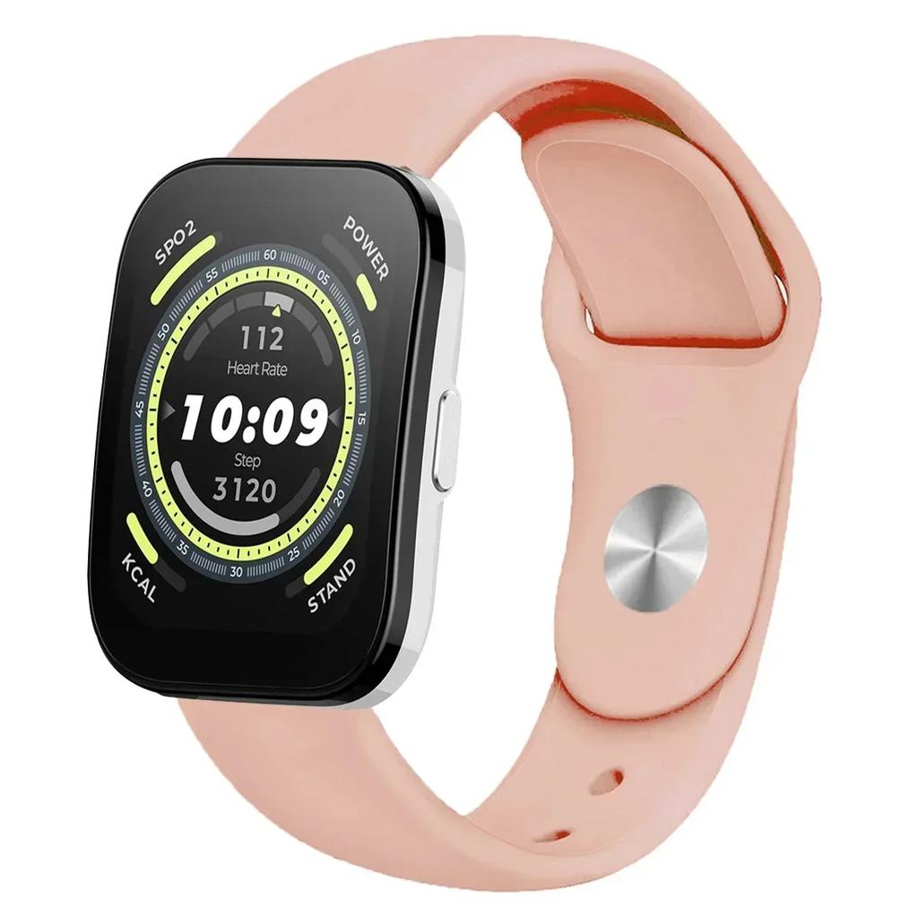 20/22 мм ремешок для часов для Amazfit GTS 4-2 Mini/GTR 4/3/2 /Pro/stratos спортивный силиконовый браслет correa Amazfit bip 5-bip 3 pro ремешок