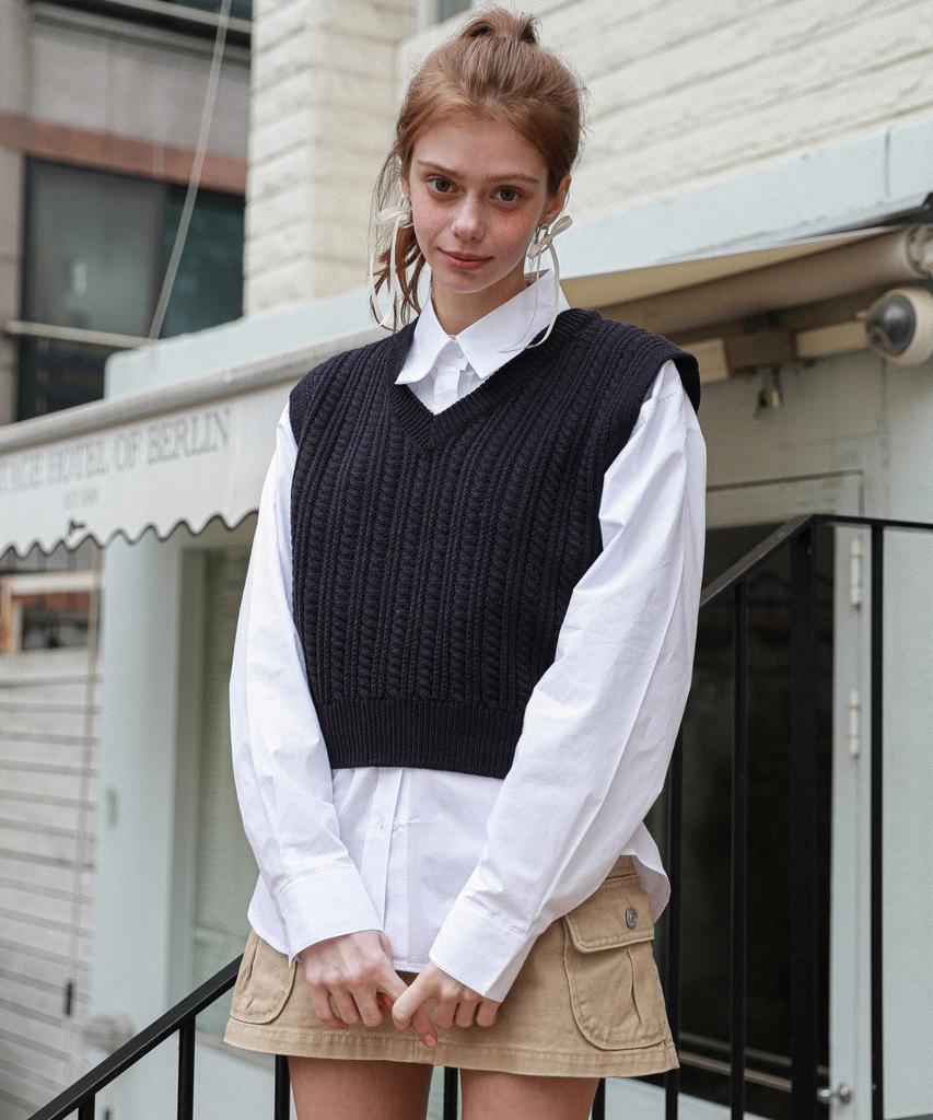 LOSSYROW Bio Cotton Washing Shirt White