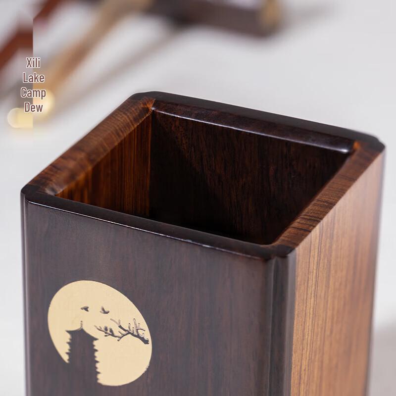 Деревянный подстаканник для каллиграфических кистей Shanjian Hubi