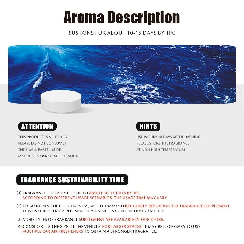 20 шт. сменных ароматизаторов для автомобиля - доступно несколько ароматов - освежитель воздуха для вентиляционного отверстия автомобиля на 10-15 дней