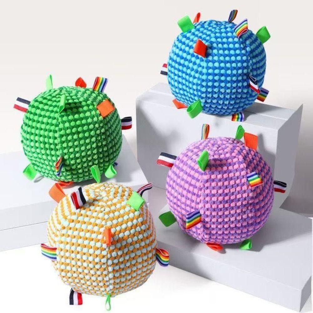 Pet Chew Creative Squeaky Dog 17cm Bite-resistant Dog Vocal Ball Soft Portable Pet Interactive Gift