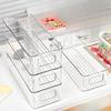 Desktop Cosmetic Storage Box, Transparent Dormitory Drawer for Organization and Storage, Can Be Stacked As A Narrow and Long Storage Box