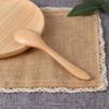 5Pcs Kitchen Wooden Spoon Rice Soup Spoon Tableware Home Cutlery Cooking Utensils 17x4cm