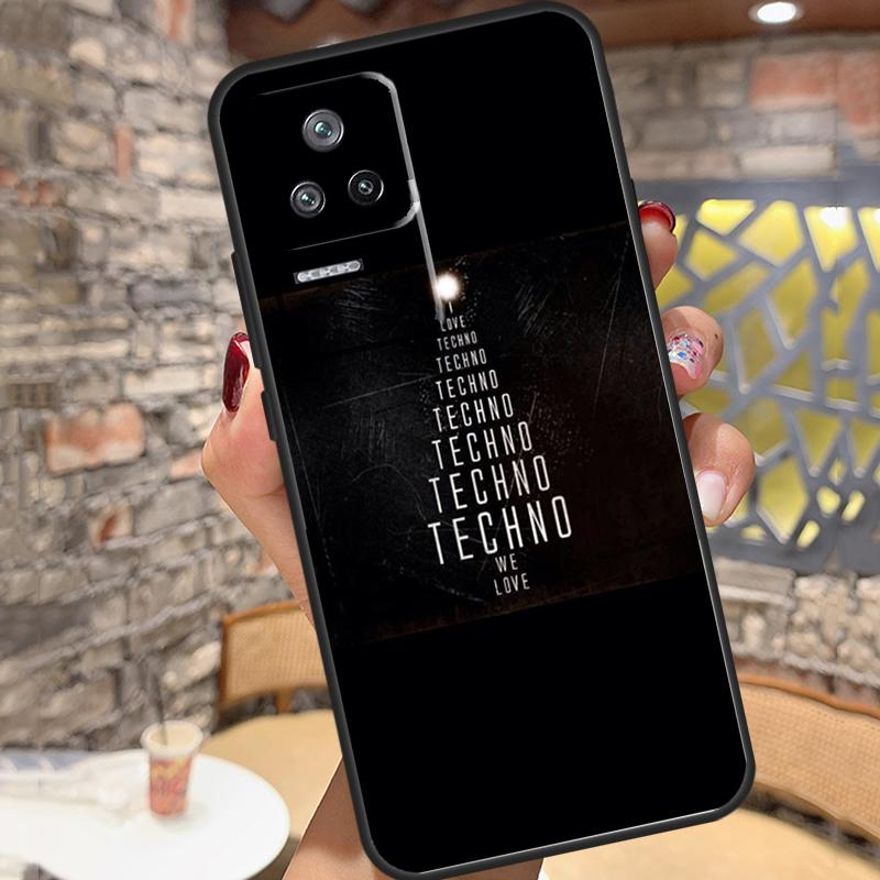 Чехол Techno Music для Xiaomi 14T Pro 13T 11T 12T 13 14 15 Ultra POCO X6 X7 Pro X3 X5 M6 F5 F6 Pro