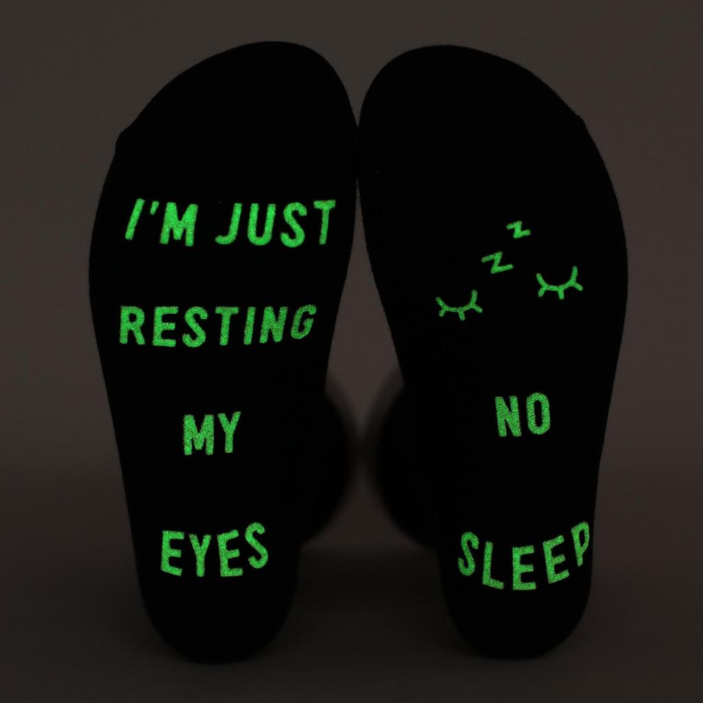 Модные светящиеся игровые носки: Впитывающий пот, нескользящий, большого размера