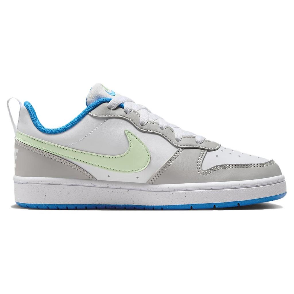 (GS) Nike Court Borough Low Recraft 'Light Iron Blue Green' Kids' DV5456-005