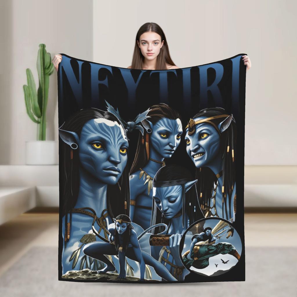 Avatar Fire and Ash Blanket Quality Warm Soft Throw Blanket Winter Boy Girl Outdoor Fashion Bedspread