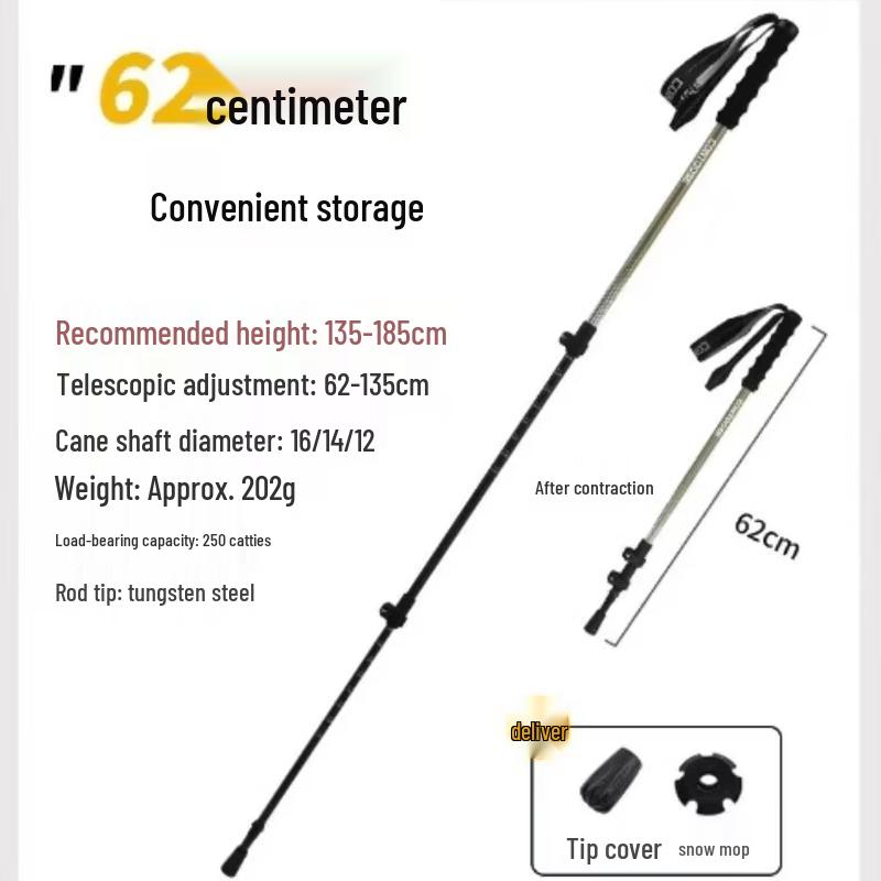 ML Telescopic Hiking Trekking Pole