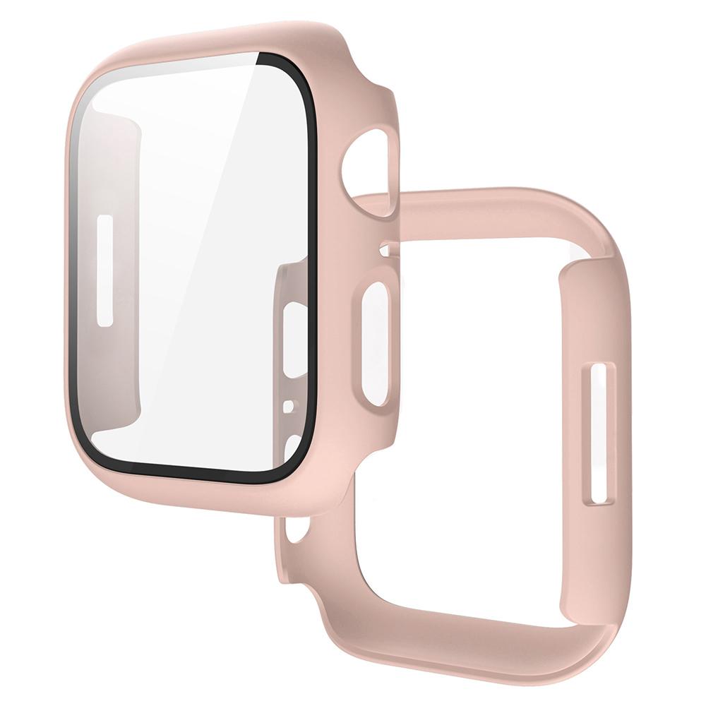 Стекло+Чехол для Apple Watch Series 7/8/9 41мм 45мм Защитное стекло для экрана 44мм40мм Бампер для iWatch Ultra/Ultra2 49мм Защитный чехол