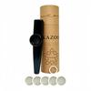 Miwayer Kazoo Set with Kazoo + Flute Barrel + 5pcs Diaphragms, 7 Colors, Simple Easy to Learn Musical Gift for Party Favor