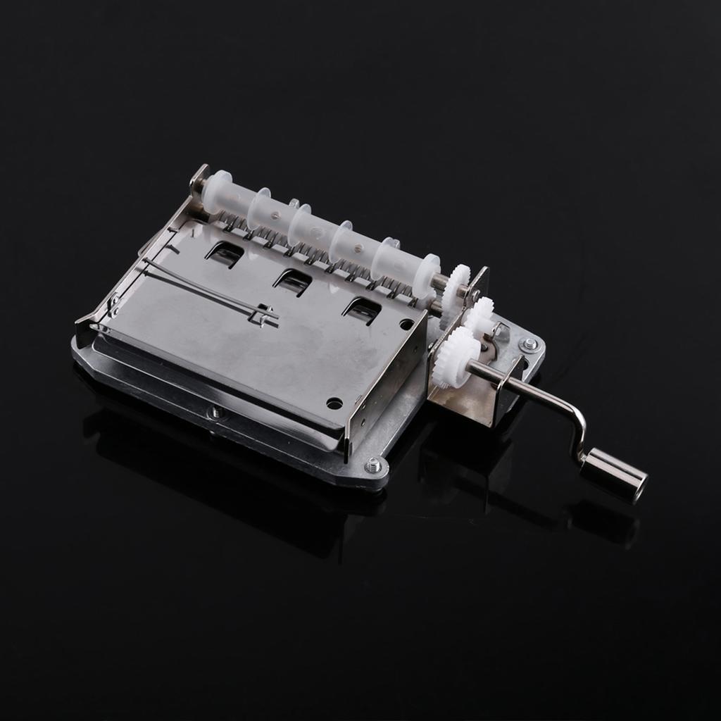 30-нотная ручная магнитофонная музыкальная шкатулка механизм часть перфоратор 3 полоски сделай сам твои песни