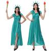 Statue Of Liberty Halloween Costume Children Adult Dress For Performances Stage