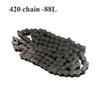 420-82L 88L 96L108L110L chain is suitable for ATV off-road motorcycle modification, universal thick chain 420 reinforced chain r