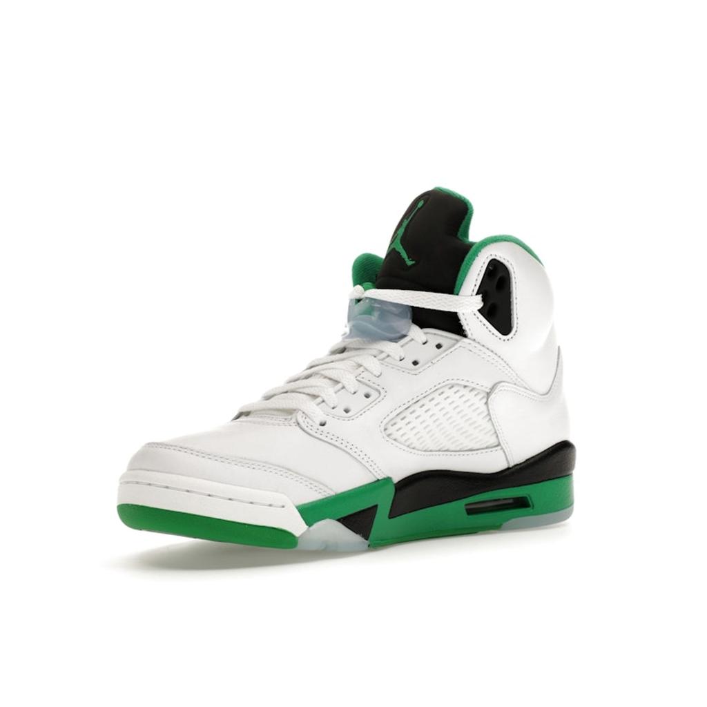 Air Jordan 5 Retro Lucky Green Женские кроссовки Белый Черный Ледяной Синий DD9336-103