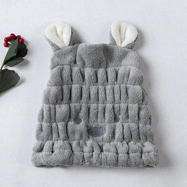 Полотенце для волос из микрофибры для женщин, супервпитывающий быстросохнущий тюрбан для волос для сушки вьющихся длинных густых волос, шапка, обернутое полотенцем