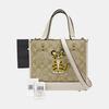 [Б/У] Сумка-тоут Dempsey 22 Classic Monogram с принтом тигра из покрытого холста и кожи - Очень хорошее состояние #1GHUVND