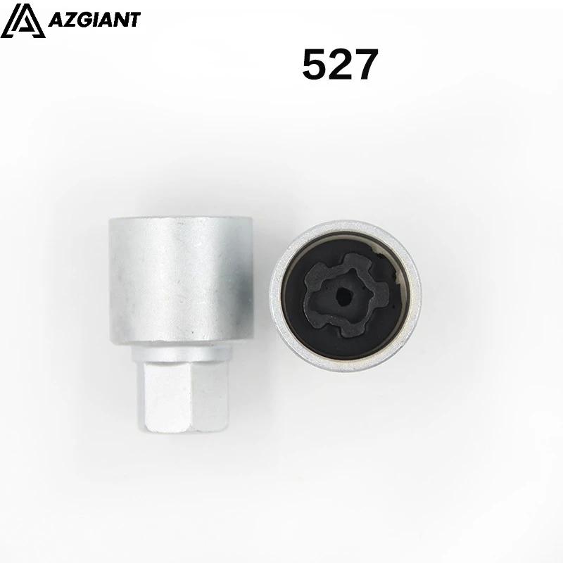 1 шт. Инструмент для снятия противоугонных винтов автомобильных шин, гильза-ключ для Volkswagen Beetle Polo Golf Jetta Passat CC Tiguan, Инструменты для ремонта