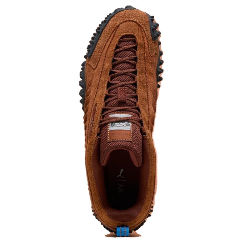 Aries X Puma Mostro Mahogany Teak Men Sneakers Brown 401318-02