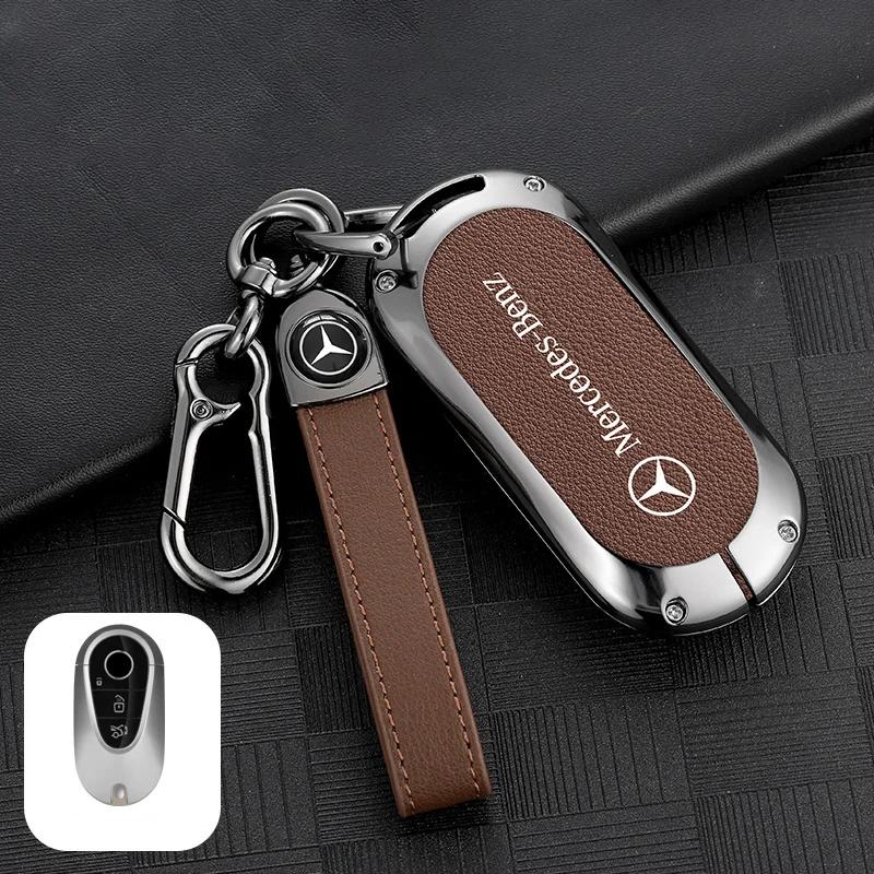 2025 Новый чехол-брелок для ключа автомобиля для Mercedes Benz 2022 C S Класс W206 W223 S350 C260 C300 S400 S450 S500 Защитный Авто Аксессуары