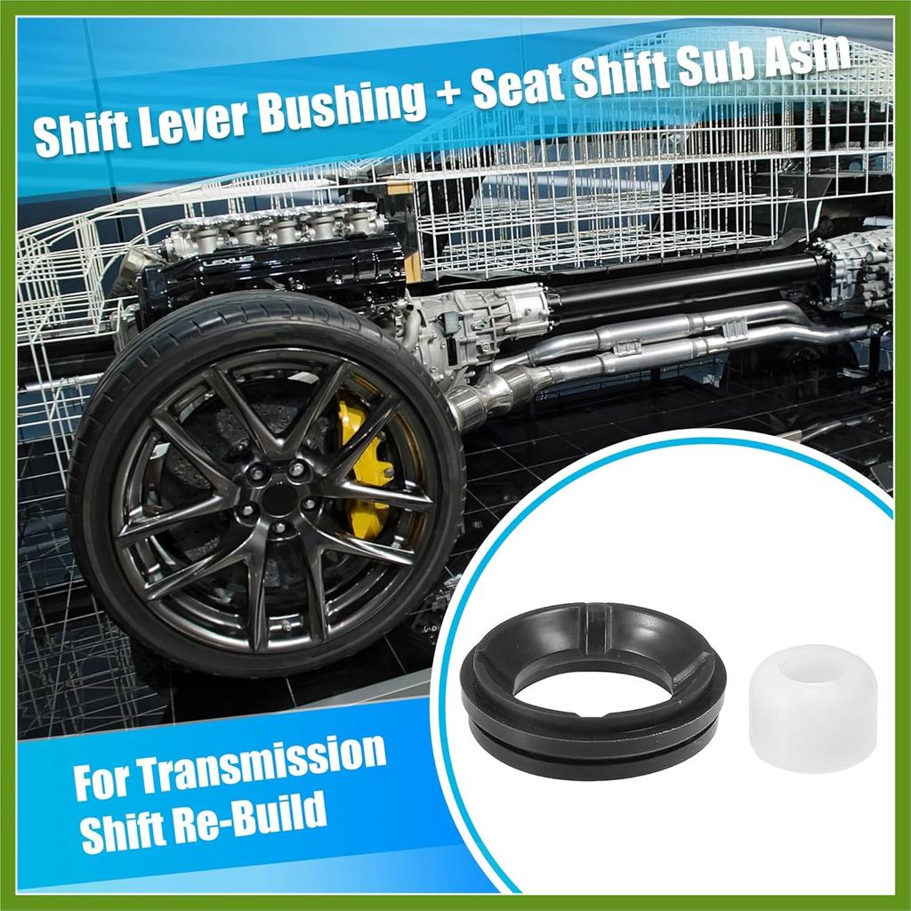 1 Set Manual Transmission Shift Lever Bushing for Toyota 4Runner 1984-2001 for Toyota Tacoma 1995-2004 No.33505-35020 Rubber White Black Green