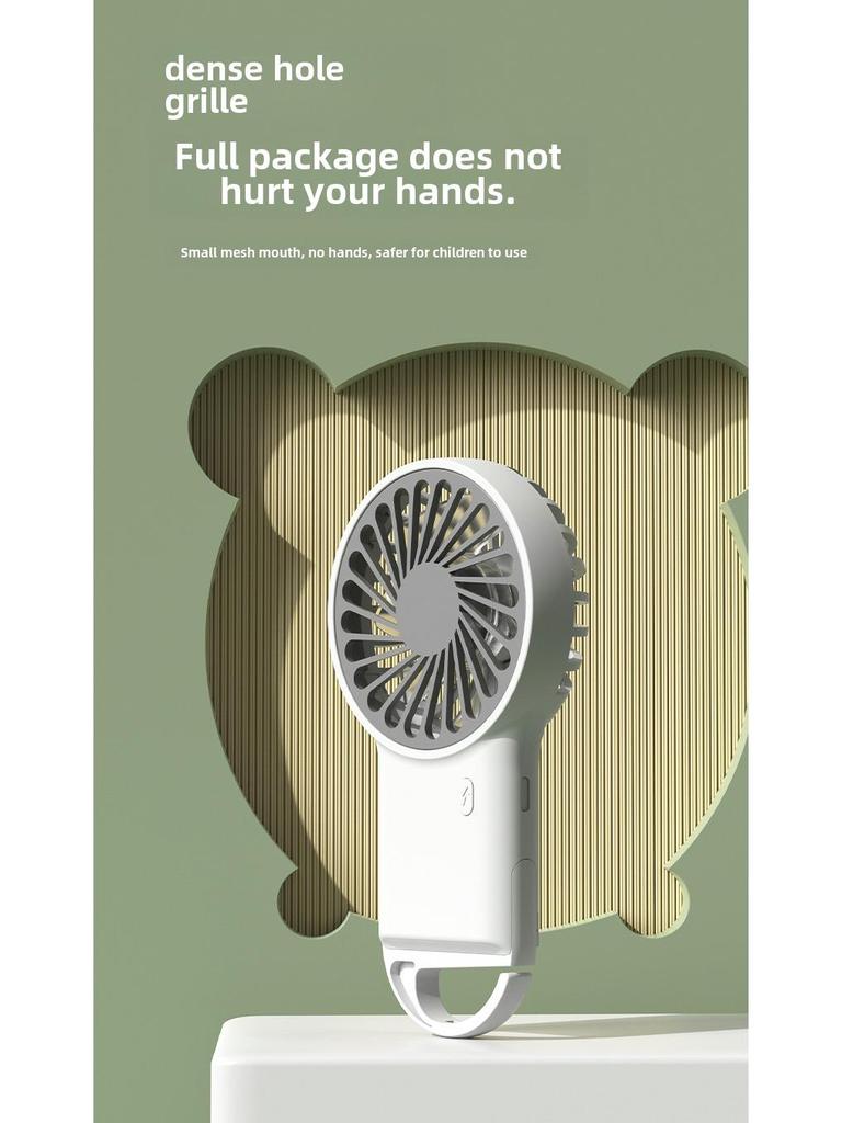 2025 Портативный складной вращающийся USB-вентилятор для использования на открытом воздухе и на рабочем столе