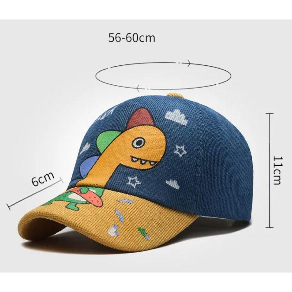 Four Seasons Baseball Cap Color-Blocked Sun Hat Cartoon Visors Cap  Outdoors