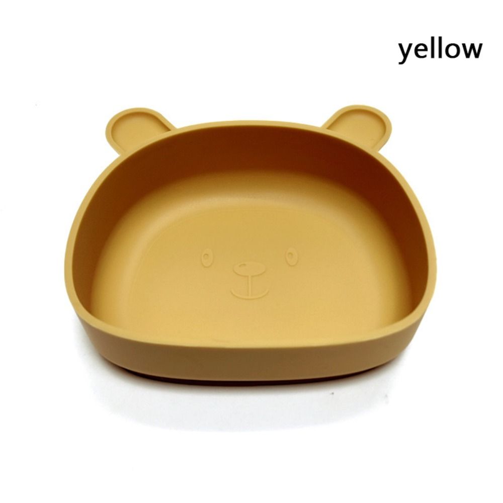 Solid Feeding Silicone Dinnerware Food Grade Silicone Baby Bowl Children Dishes  for Kids