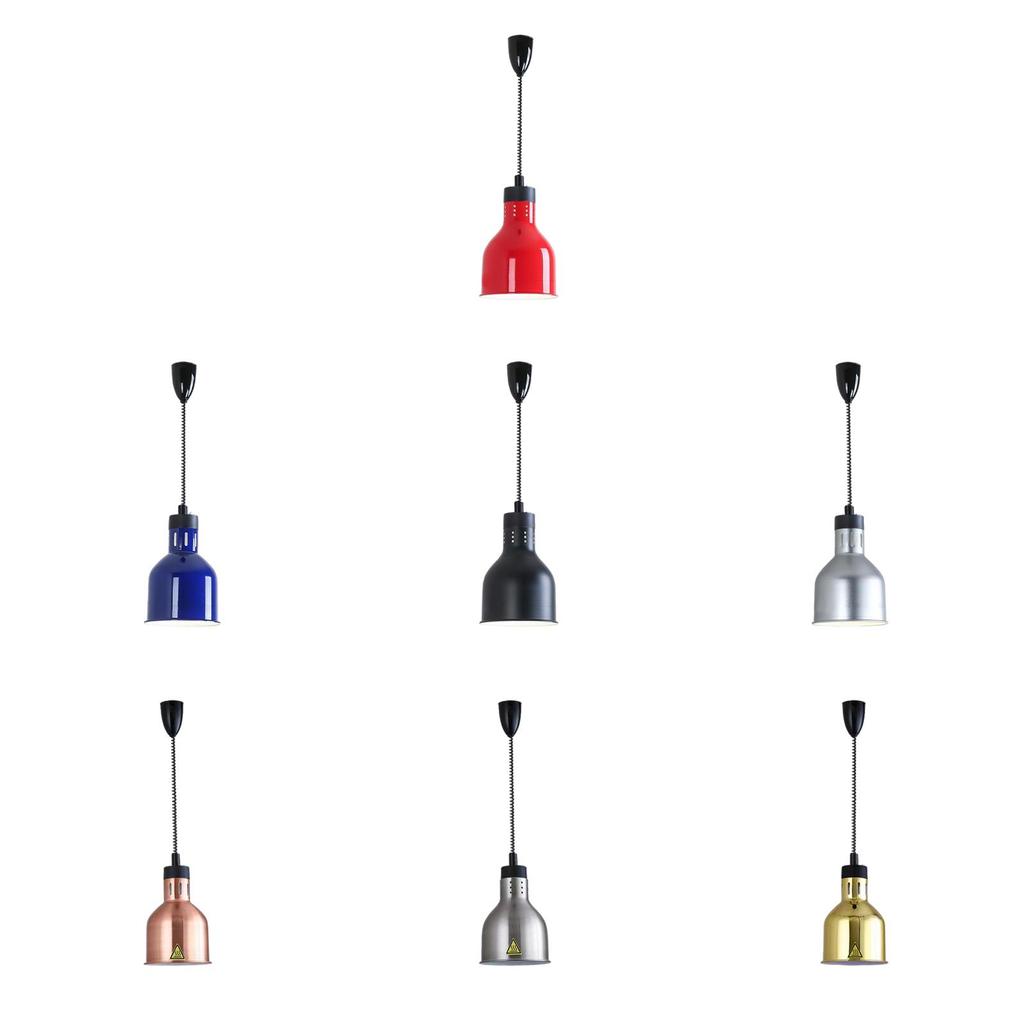 Лампа для подогрева пищи, регулируемая длина 70-160 см, без лампочки, лампа для подогрева шведского стола для кафе, жареной картошки фри, горячей еды, жареной еды в ресторане