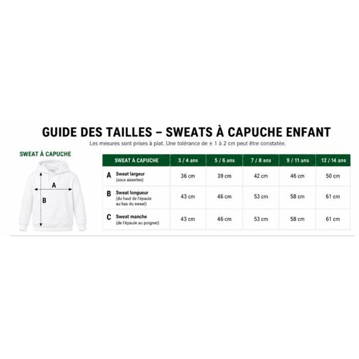 Sweat à Capuche Enfant Fille New York (3 à 14 ans) – Confort, Style et Poche Kangourou - Noir