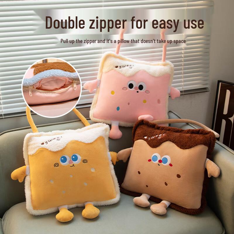 Конвертируемое одеяло-подушка 2-в-1