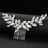 Ornaments Hair Jewelry Crystal Hair Combs Bridal Clips Flower Leaf Headbands Rhinestone Hair Comb