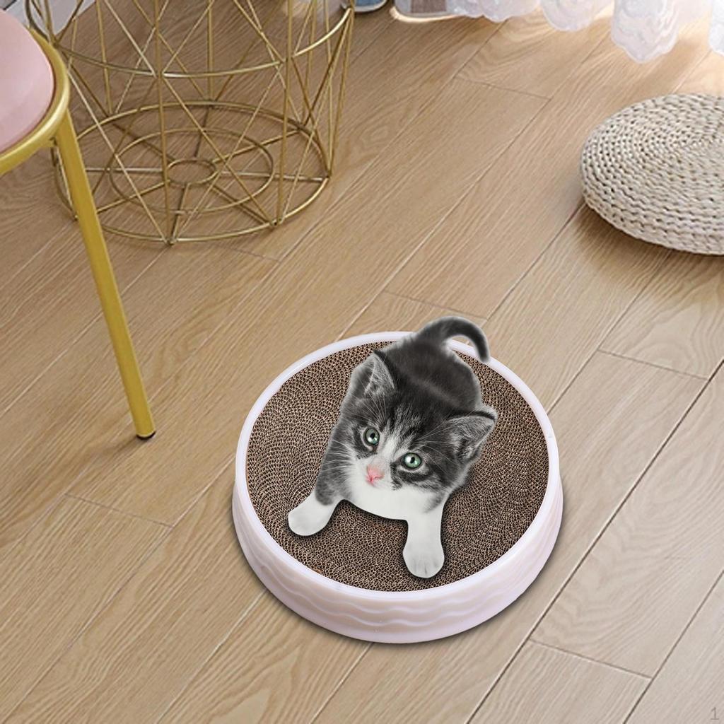 Функциональная кошачья когтеточка и лежанка для кошек всех размеров, круглый дизайн для отдыха