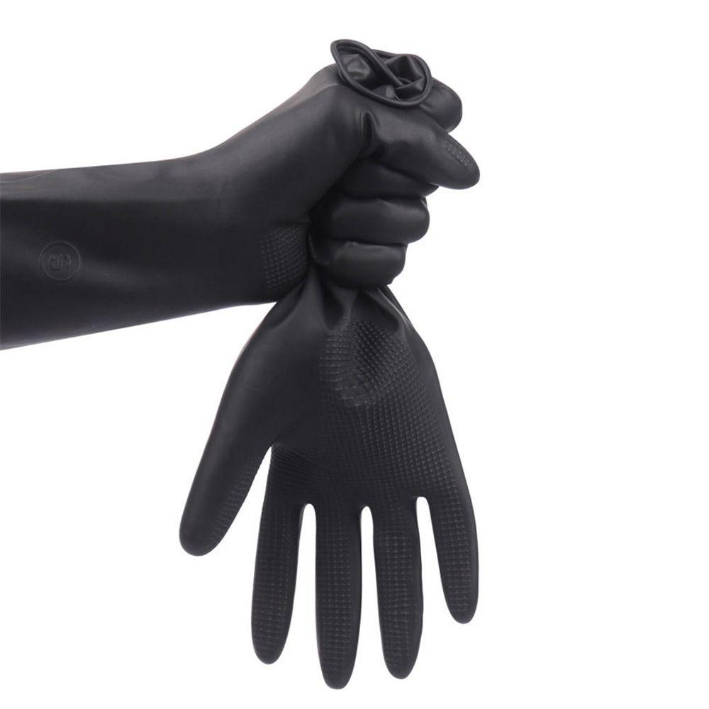 Black Work Gloves Multi-purpose Household Gloves Tool Latex Gloves  Unisex