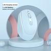 Rechargeable Wireless Mouse Dual Mode Bluetooth 5.1 Silent Pink Mice 2.4g Usb Wireless Gaming Mouse Gamer Accessories