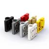 30PCS PLATE 2X2 + ONE HULE Ø4,8 Compatible with 10247 2444 Plate Modified Self-Locking Bricks Building Blocks Toys Accessories