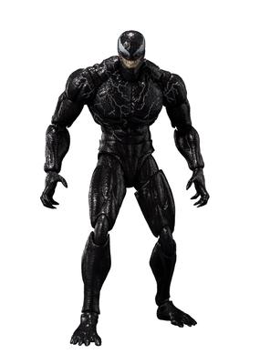 НАЦИОНАЛЬНЫЕ ТАМАШИИ SHFiguarts Venom (Веном: Последний танец) приблизительно. 190 мм окрашенная подвижная фигурка из ПВХ и АБС