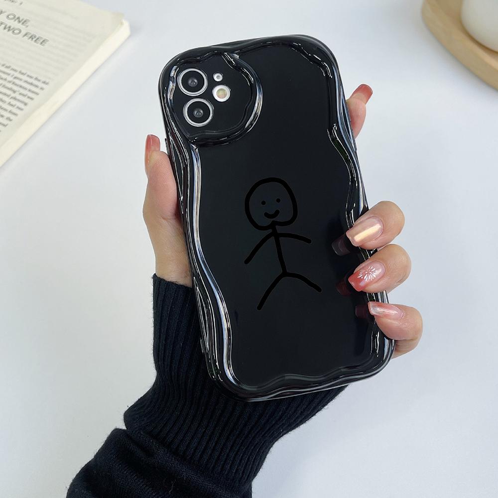 Мягкие волнистые чехлы для телефонов N79 с рисунком Matchman art для Samsung A54 A34 A13 A14 S23 S24 Ultra Xiaomi Redmi Note 13 Realme Infinix, защитный бампер