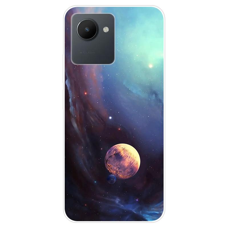 Для Realme C30S C 30S RealmeC30S чехол Мягкая силиконовая задняя крышка Чехол для телефона с рисунком из мультфильма Разнообразие