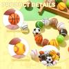 12/25/40pcs Silicone Sports Style Decorative Beads Football Basketball Beads DIY Bracelet Necklace Earrings Keychain Foot Chain
