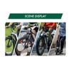 A16P-P5C Электрический велосипед ЖК-дисплей Измеритель 24В-60В Ebike Интеллектуальный дисплей IP67 UART Цветной ЖК-дисплей Измеритель