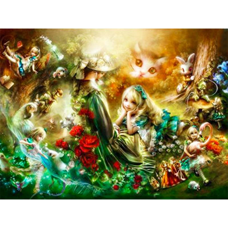 5D Diy Diamond Painting Cartoon Christmas Santa Gift Cross Stitch Kits Full Drill Embroidery Mosaic Art Picture Of Rhinestones