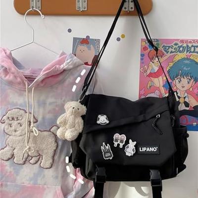 Рюкзак через плечо Kawaii, большая вместимость, эстетичный рюкзак, милый, повседневный, дорожный, Mochilas, рюкзаки