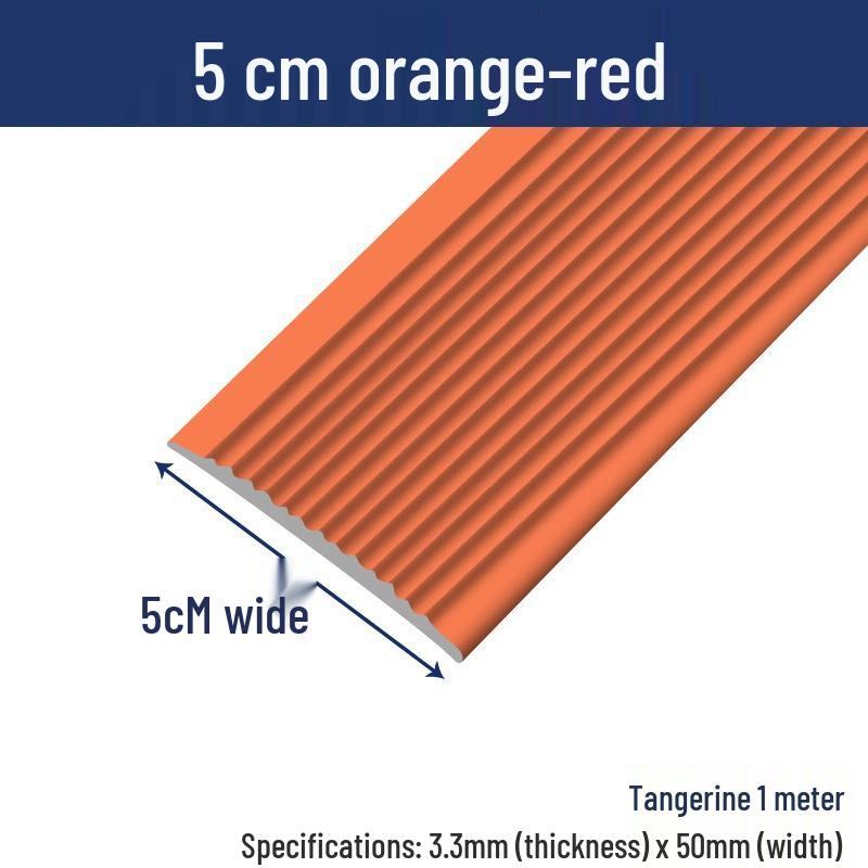 Самоклеящаяся ПВХ противоскользящая накладка на кромку ступени для детских садов