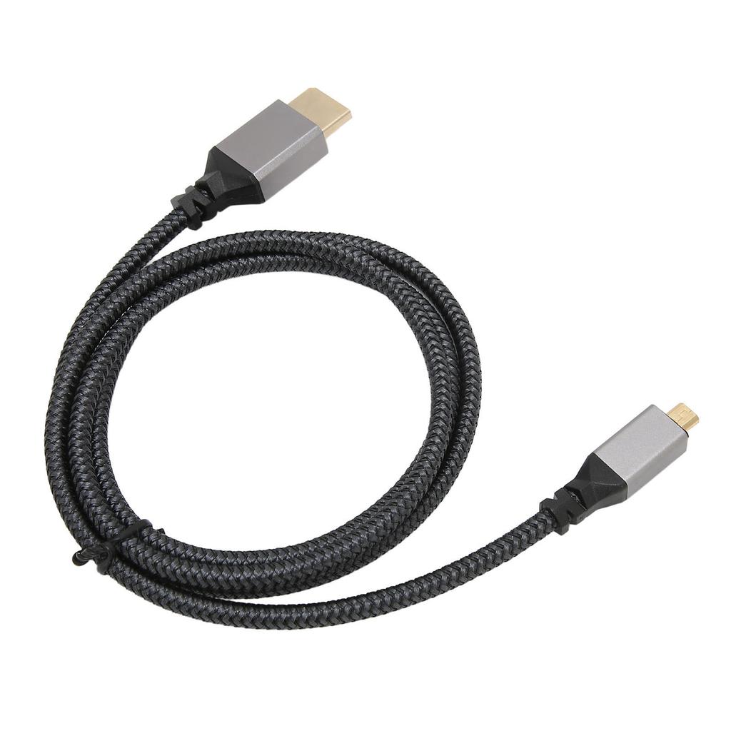 4K HD Multimedia Interface Cable Male to Male 18Gbps High Speed 4K 60Hz HD Knit   HD Multimedia Interface Adapter Cable